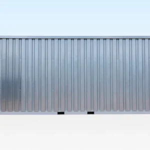 6m xl flat pack container store – galvanised
