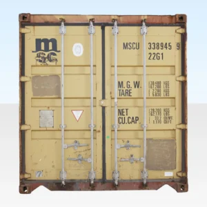 20ft used shipping container – wind & watertight