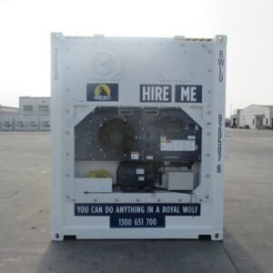 refrigeration containers for events shipping