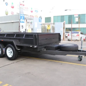 10×5 heavy duty hydraulic tipper box trailer for sale | 15″ high sides – melbourne victoria | 3.5 ton gvm 3500 kg gvm