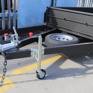 10×5 tandem box trailer | heavy duty trailer | full checkerplate | high sides box trailer for sale melbourne