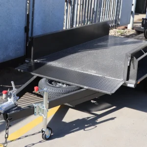 10×5 tandem box trailer | heavy duty trailer | full checkerplate | high sides box trailer for sale melbourne