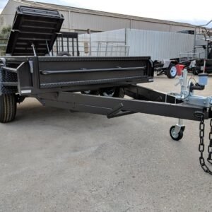10×5 tandem axle deluxe heavy duty box trailer full checker plate body – box trailer for sale melbourne