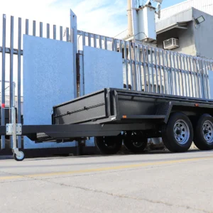 10×5 tandem box trailer | heavy duty trailer | full checkerplate | high sides box trailer for sale melbourne