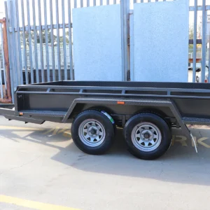 10×5 tandem box trailer | heavy duty trailer | full checkerplate | high sides box trailer for sale melbourne