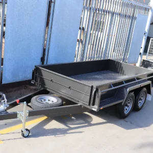 10×5 tandem box trailer | heavy duty trailer | full checkerplate | high sides box trailer for sale melbourne