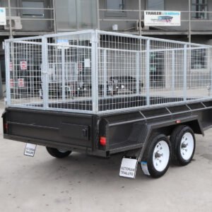 10×6 heavy duty tandem cage trailer | 3 ft cage | trailer for sale in melbourne victoria