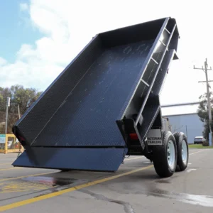 10×5 heavy duty hydraulic tipper box trailer for sale | high sides – melbourne victoria | 2.8 ton gvm | 2800 kg gvm