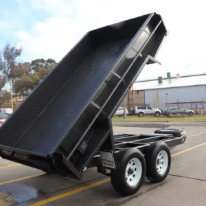 10×5 heavy duty hydraulic tipper box trailer for sale | high sides – melbourne victoria | 2.8 ton gvm | 2800 kg gvm