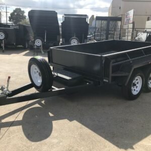 10×6 heavy duty hydraulic tipper box trailer – high sides hydraulic tipper box trailer for sale – melbourne victoria 2800 kg gvm