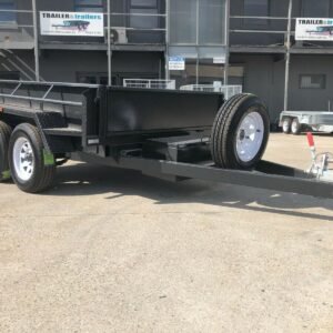10×6 heavy duty hydraulic tipper box trailer – high sides hydraulic tipper box trailer for sale – melbourne victoria 2800 kg gvm