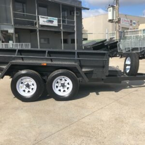 10×6 heavy duty hydraulic tipper box trailer – high sides hydraulic tipper box trailer for sale – melbourne victoria 2800 kg gvm