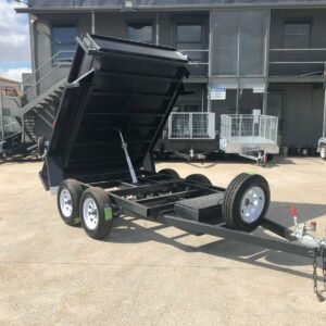 10×6 heavy duty hydraulic tipper box trailer – high sides hydraulic tipper box trailer for sale – melbourne victoria 2800 kg gvm