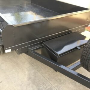 12×6 tandem axle standard duty hydraulic tipper box trailer for sale in melbourne