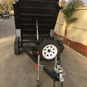 12×6 tandem axle standard duty hydraulic tipper box trailer for sale in melbourne