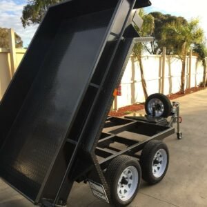 12×6 tandem axle standard duty hydraulic tipper box trailer for sale in melbourne