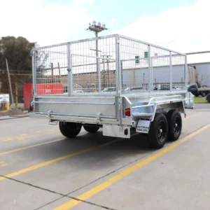 10×6 heavy duty galvanised hydraulic tipper cage trailer for sale – 3ft cage 3500 kg gvm