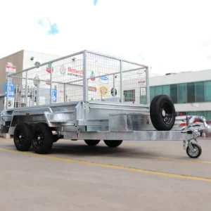 10×6 heavy duty galvanised hydraulic tipper cage trailer for sale – 3ft cage 3500 kg gvm
