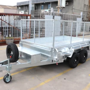 10×6 heavy duty galvanised hydraulic tipper cage trailer for sale – 3ft cage 3500 kg gvm