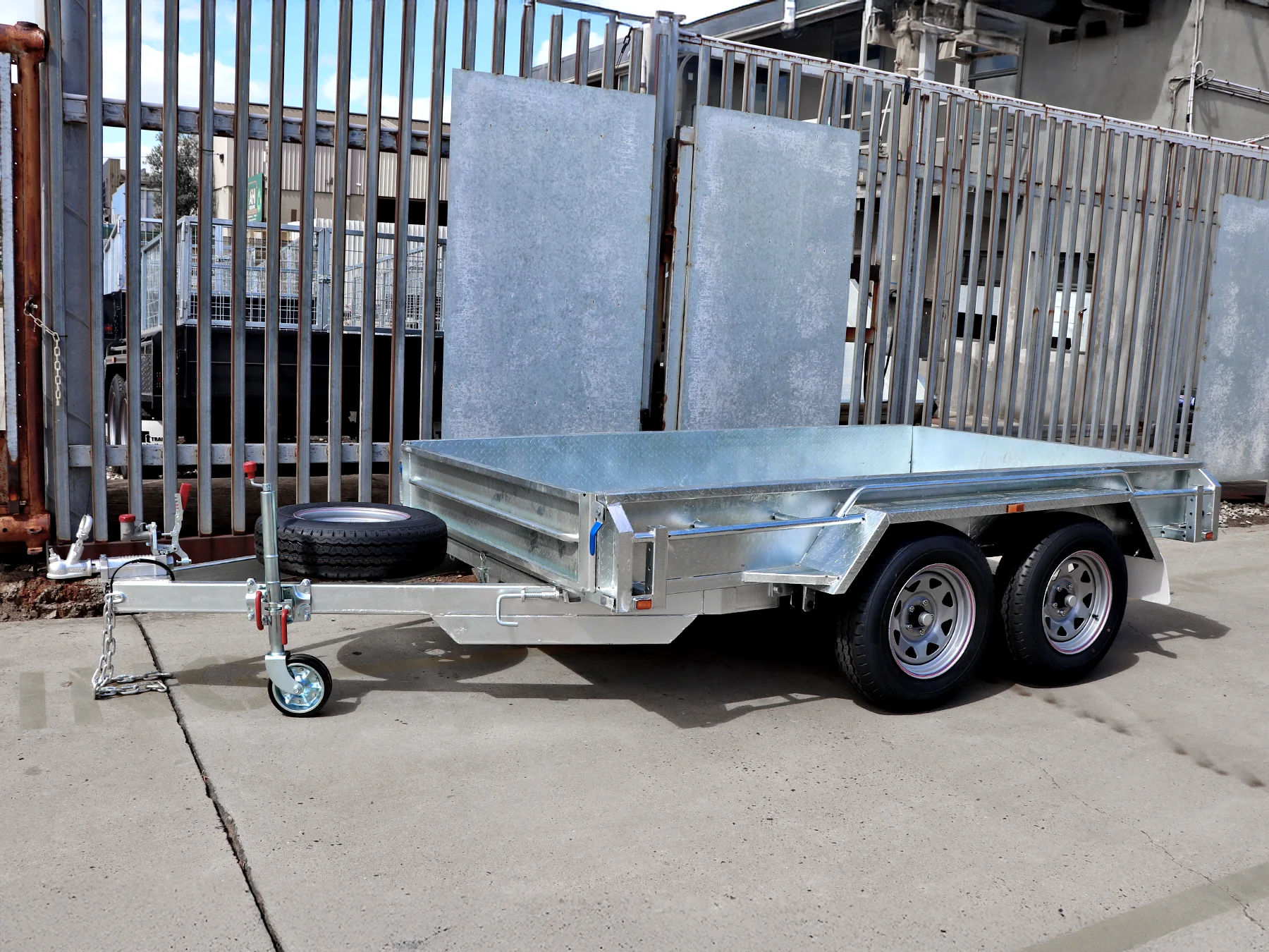 10×5 galvanised tandem box trailer | heavy duty galvanised box trailer for sale melbourne 10×5 galvanised tandem box trailer | heavy duty galvanised box trailer for sale melbourne