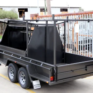 12×5 tandem axle half tradesman | tradie top trailer for sale