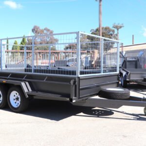 12×6 heavy duty tandem caged trailer | 3 ft cage | trailer for sale in melbourne victoria