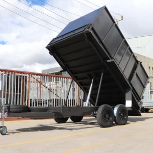 12×6 heavy duty hydraulic tipper box trailer 3.5 ton gvm | high sides | 4ft side panels – melbourne victoria3500 kg gvm