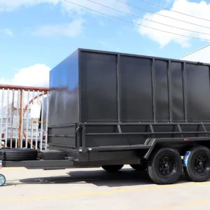 12×6 heavy duty hydraulic tipper box trailer 3.5 ton gvm | high sides | 4ft side panels – melbourne victoria3500 kg gvm