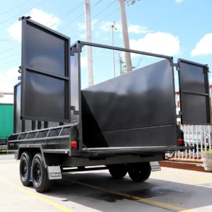 12×6 heavy duty hydraulic tipper box trailer 3.5 ton gvm | high sides | 4ft side panels – melbourne victoria3500 kg gvm