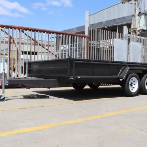 14×6’6″ tandem trailer| heavy duty trailer | full checkerplate | high sides – box trailer for sale melbourne