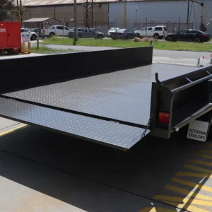 14×6’6″ tandem trailer| heavy duty trailer | full checkerplate | high sides – box trailer for sale melbourne