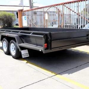 14×6’6″ tandem trailer| heavy duty trailer | full checkerplate | high sides – box trailer for sale melbourne
