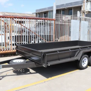 14×6’6″ tandem trailer| heavy duty trailer | full checkerplate | high sides – box trailer for sale melbourne
