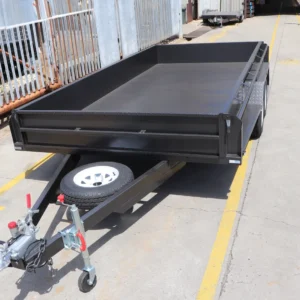 14×6’6″ tandem trailer| heavy duty trailer | full checkerplate | high sides – box trailer for sale melbourne