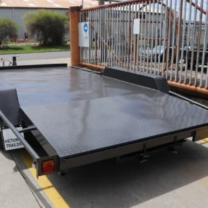 14×6’6″ beaver tail car carrier trailer for sale3200 kg atm
