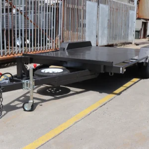 14×6’6″ beaver tail car carrier trailer for sale3200 kg atm