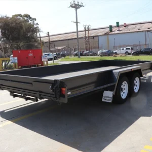 16×6’6″ tandem axle car carrier box trailer with 10″ sides – car carriers for sale melbourne2000 kg atm