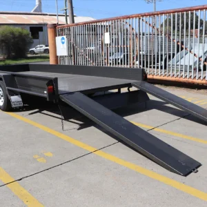 16×6’6″ tandem axle car carrier box trailer with 10″ sides – car carriers for sale melbourne2000 kg atm