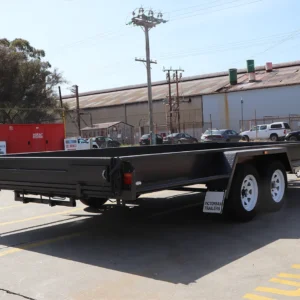 16×6’6″ tandem axle car carrier box trailer with 10″ sides – car carriers for sale melbourne2000 kg atm