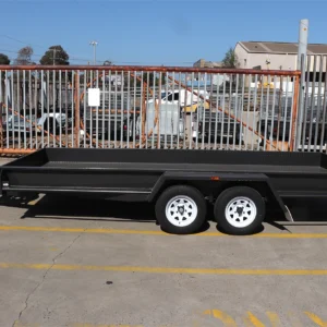 16×6’6″ tandem axle car carrier box trailer with 10″ sides – car carriers for sale melbourne2000 kg atm