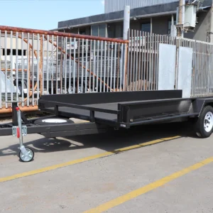 16×6’6″ tandem axle car carrier box trailer with 10″ sides – car carriers for sale melbourne3200 kg atm