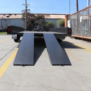 16×6’6″ tandem axle car carrier box trailer with 10″ sides – car carriers for sale melbourne3200 kg atm
