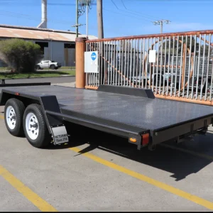 16×6’6″ tandem axle semi flat car carrier trailer 2000 kg atm – car carriers for sale melbourne2000 kg atm