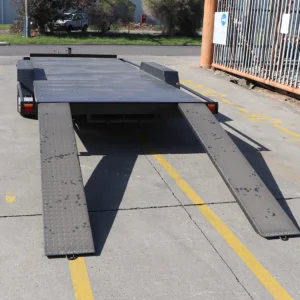16×6’6″ tandem axle semi flat car carrier trailer 2000 kg atm – car carriers for sale melbourne2000 kg atm