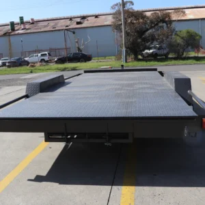 16×6’6″ tandem axle semi flat car carrier trailer 2000 kg atm – car carriers for sale melbourne2000 kg atm