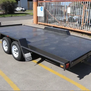 16×6’6″ tandem axle semi flat car carrier trailer 2000 kg atm – car carriers for sale melbourne2000 kg atm