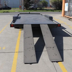 16×6’6″ tandem axle semi flat car carrier trailer 2000 kg atm – car carriers for sale melbourne2000 kg atm