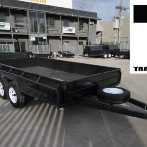 16×6’6″ tandem trailer| heavy duty trailer | full checkerplate | high sides – box trailer for sale melbourne
