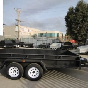 16×6’6″ tandem trailer| heavy duty trailer | full checkerplate | high sides – box trailer for sale melbourne