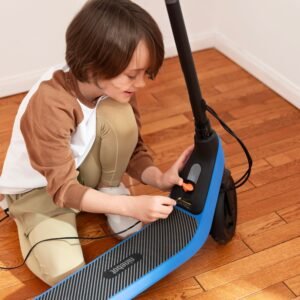 c2 lite segway electric kickscooter (blue)